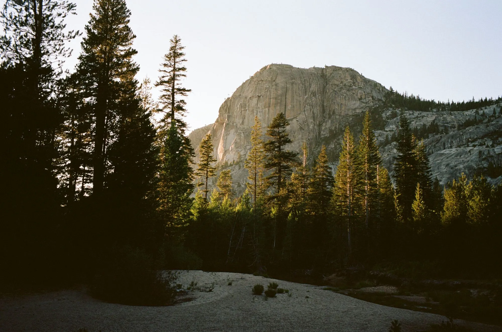 Last Light on Granite