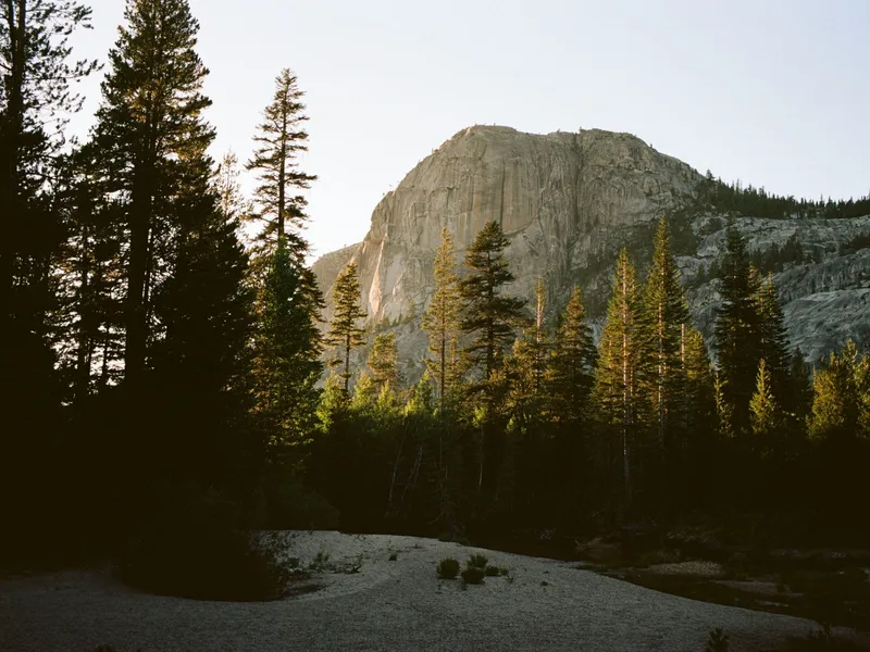 Last Light on Granite